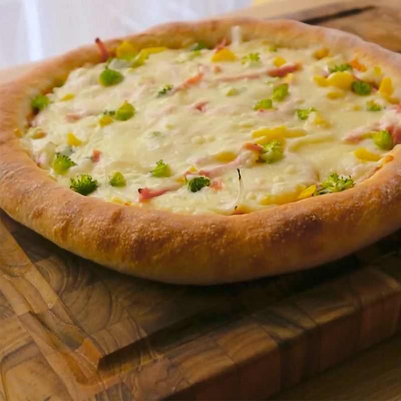 Bước 8 Thành phẩm Vỏ bánh pizza không cần nhồi