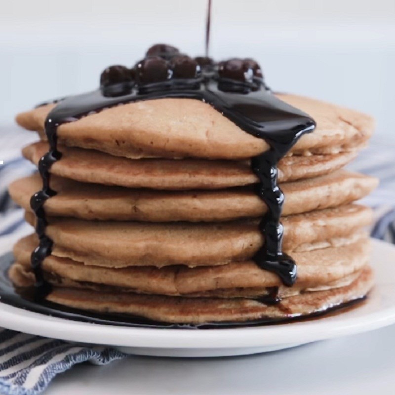 Bước 5 Thành phẩm Pancake trà sữa đường đen