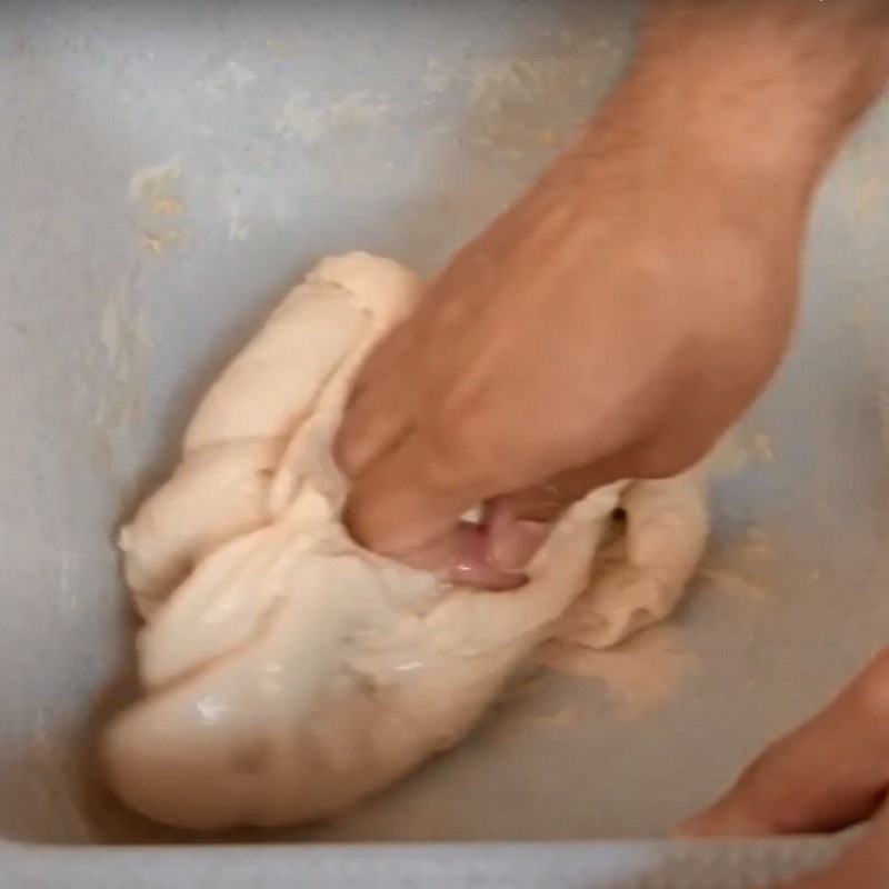 Bước 3 Ủ bột lần 2 Bánh mì men chua