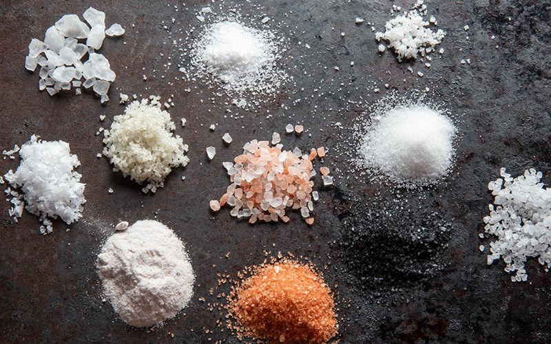 thử các loại muối và tìm ra loại nào phù hợp