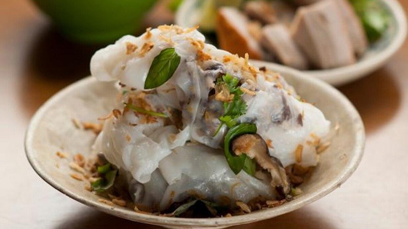 Bánh cuốn nắn Thanh hao Trì