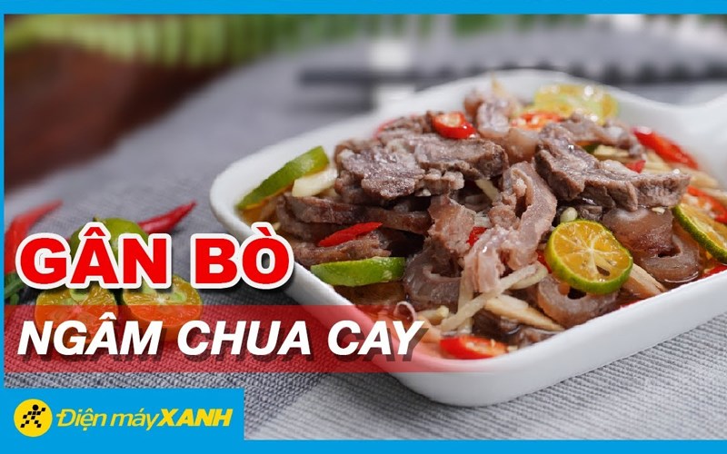 G&acirc;n b&ograve; ng&acirc;m chua ngọt 