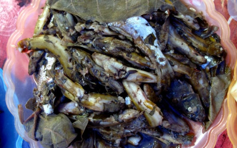 Cá bống vùi tro