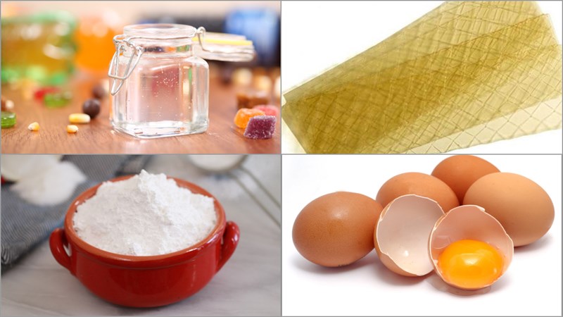 Nguyên liệu món ăn bánh cá socola