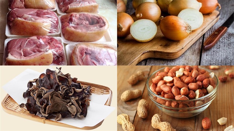Các nguyên liệu món ăn biện pháp có tác dụng heo rừng xào lăn