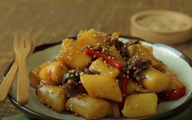 Tteokbokki chiên