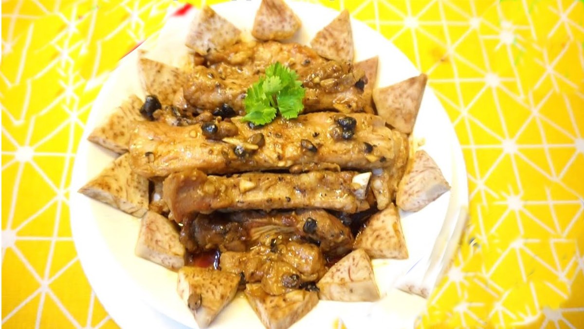 Sườn non hấp tàu xì