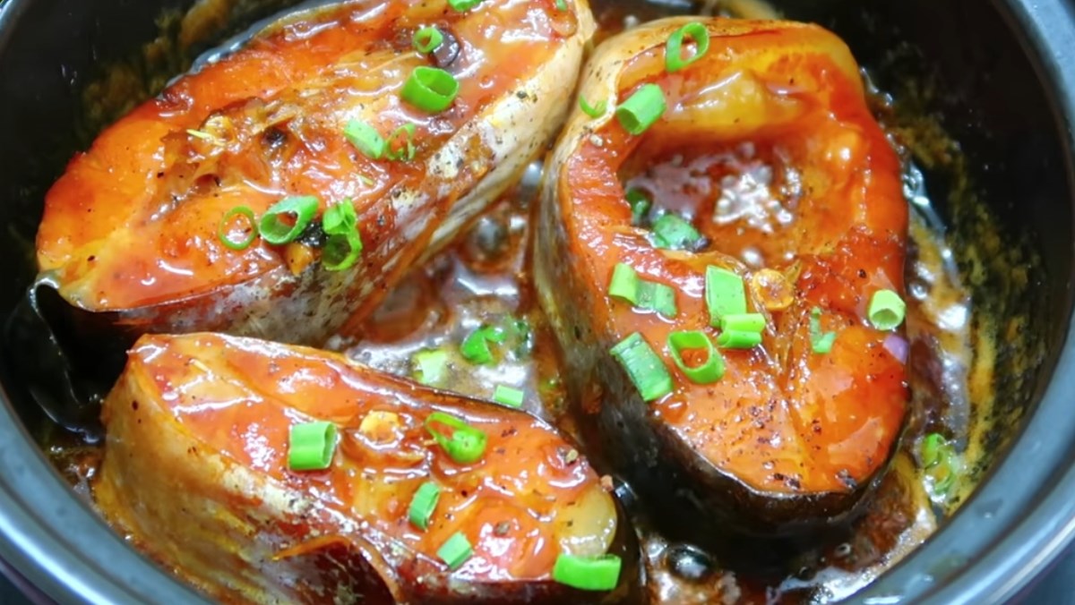 Cá basa kho gừng