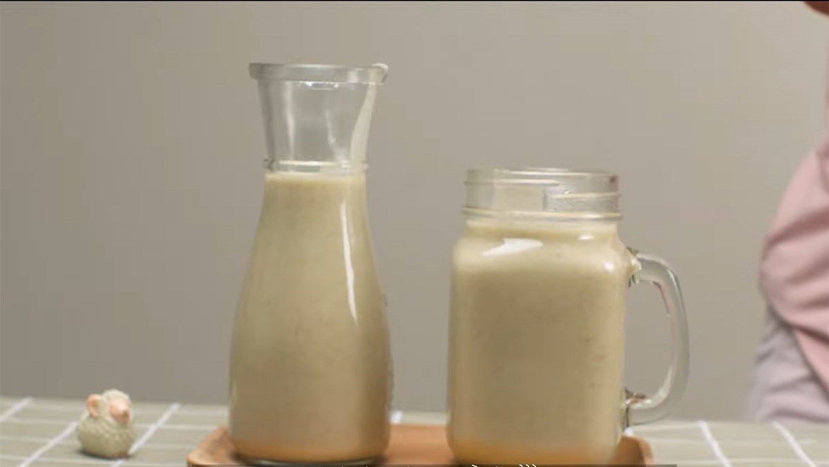 Cách nấu sữa Quinoa (diêm mạch) hạt điều béo ngậy đầy dinh dưỡng