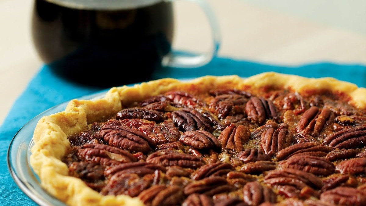 Bánh tart hồ đào - pecan pie, bánh tart hồ đào socola - chocolate pecan pie