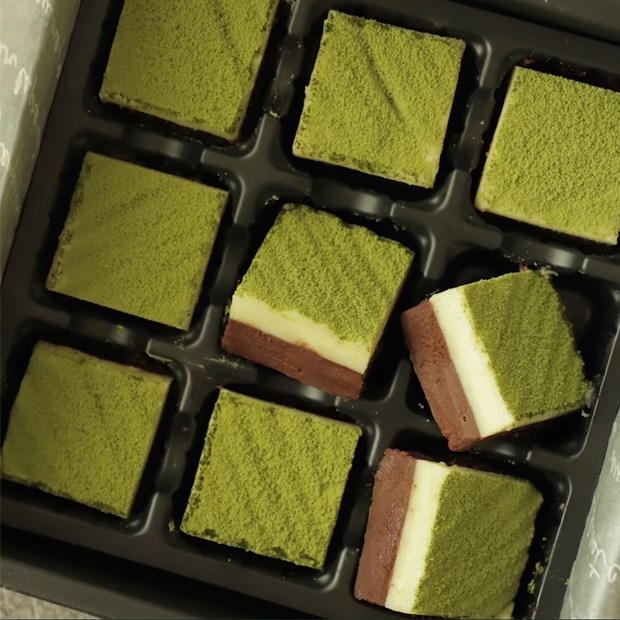 Cách làm nama matcha chocolate siêu đơn giản tặng người yêu dịp Valentine
