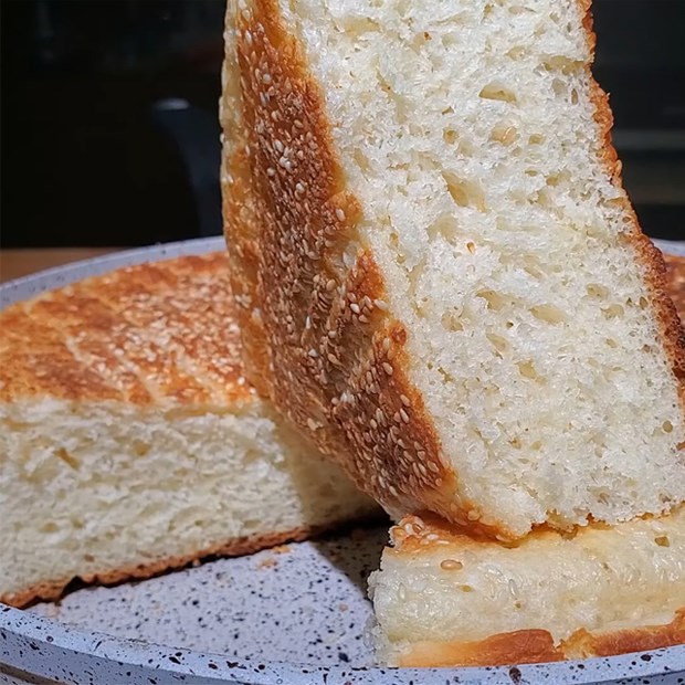 Cách làm bánh mì nướng bằng chảo thơm ngon mềm