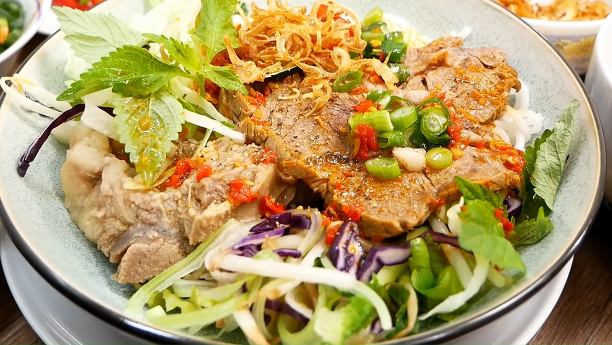 Bún bò khô