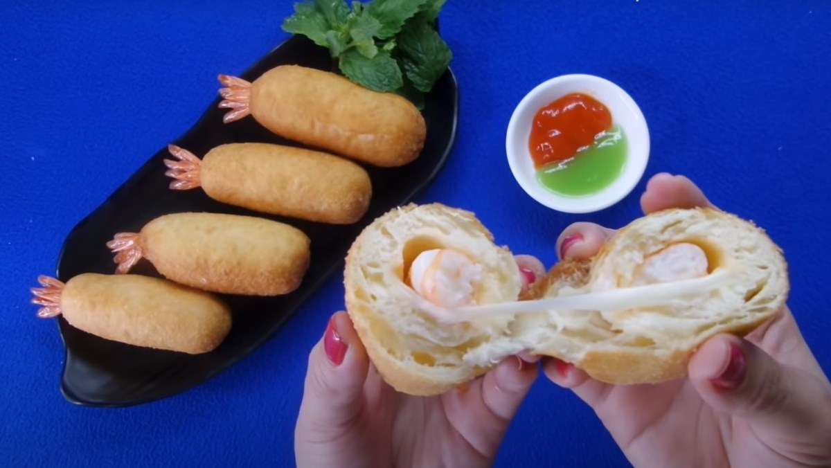 Tôm bọc phô mai chiên giòn