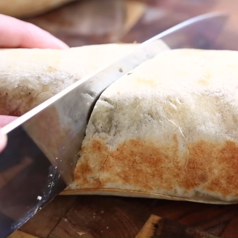 Bước 6 Làm nóng bánh Bánh burrito rau củ