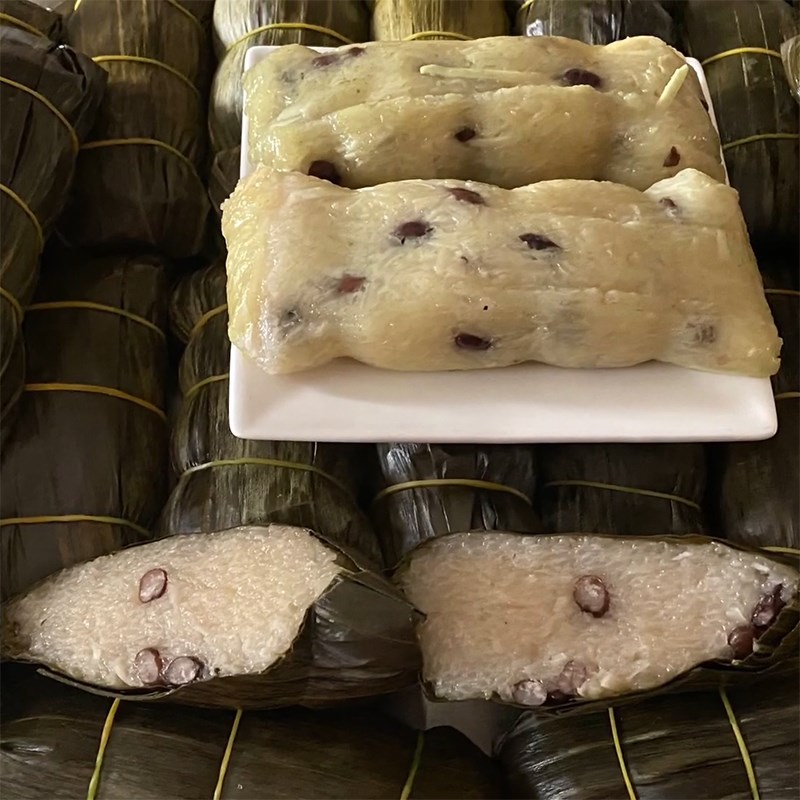 Bước 6 Thành phẩm Bánh tét dừa chay