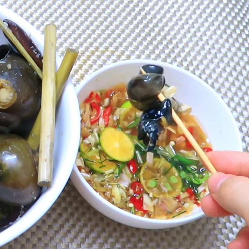 Bước 4 Hoàn thành Ốc hấp mẻ