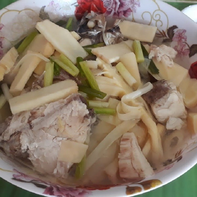 Bước 4 Thành phẩm Canh chua cá chẽm măng chua