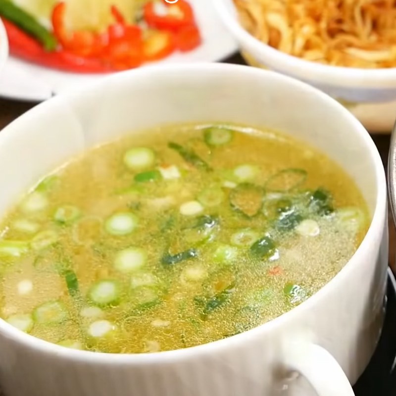 Bước 6 Hoàn thành Bún bò khô