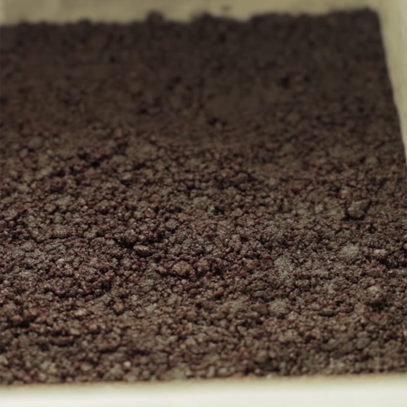 Bước 1 Làm đế cheesecake Cheesecake chanh kem việt quất