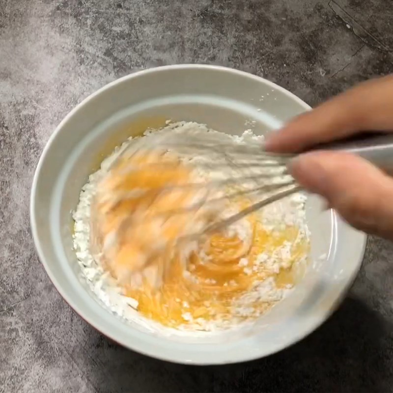 Bước 6 Làm nhân kem trà sữa Bánh mì trà sữa