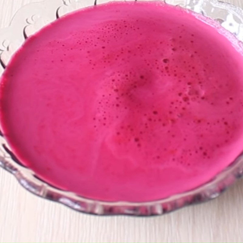 Bước 2 Lấy màu rau củ tự nhiên Bánh sùng se tay