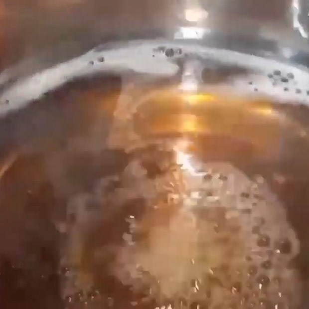 Bước 3 Nấu nước giấm đường Nấm rơm muối chua