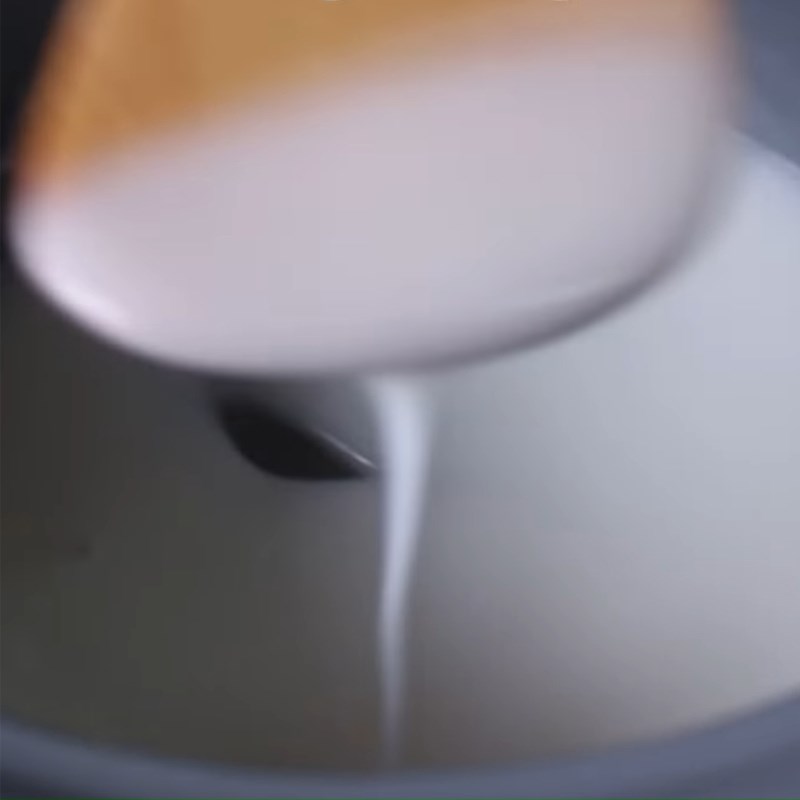 Bước 1 Nấu nước cốt dừa Bánh sùng se tay