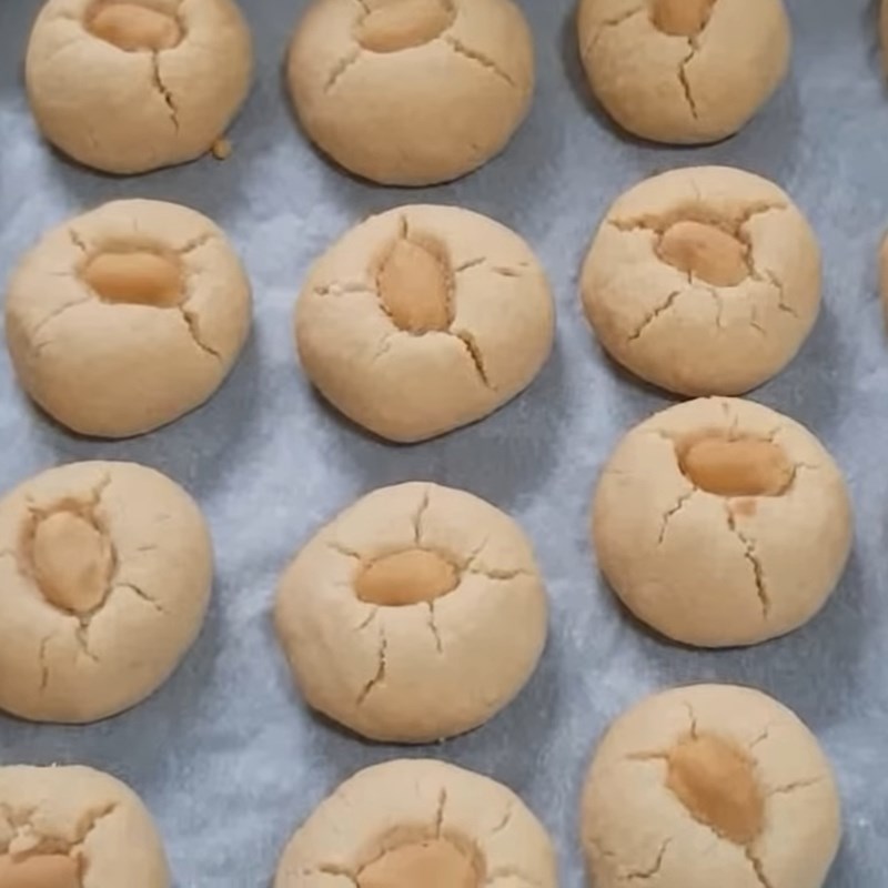 Bước 3 Nướng bánh Bánh bột đậu phộng