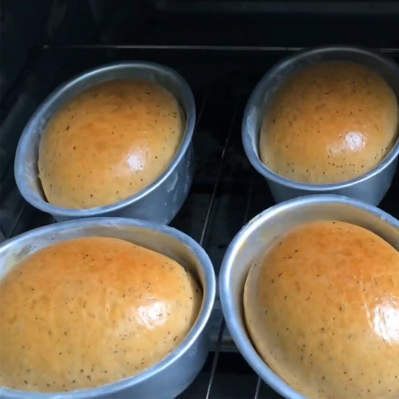 Bước 5 Nướng bánh Bánh mì trà sữa