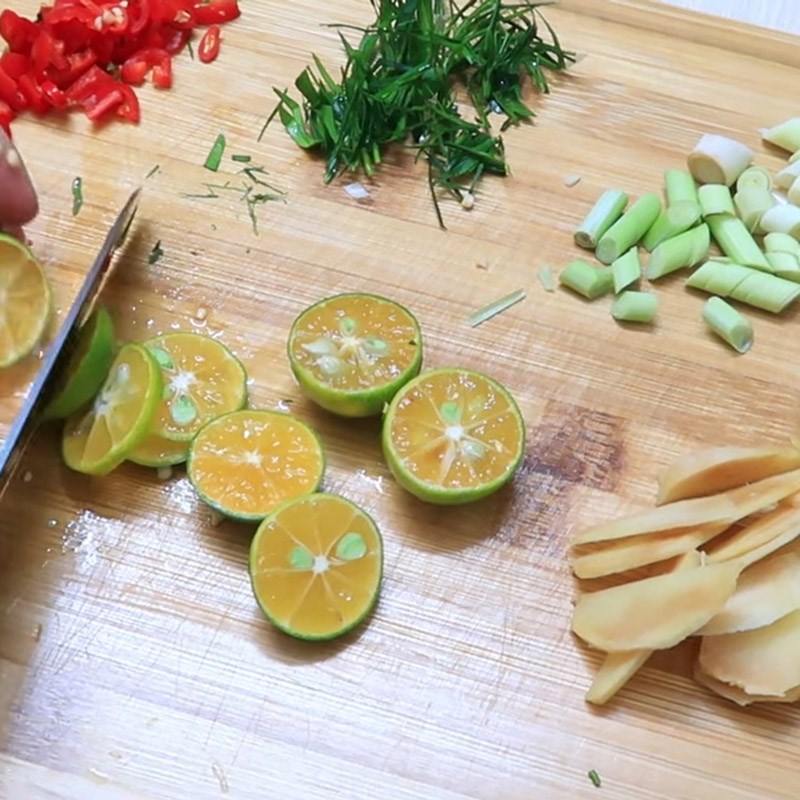 Bước 1 Sơ chế ốc bươu Ốc hấp mẻ