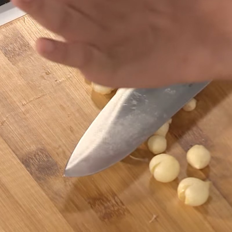 Bước 1 Sơ chế nguyên liệu Sườn non rim củ nén