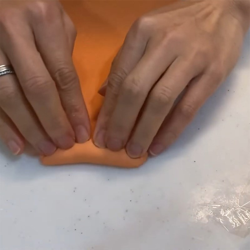 Bước 4 Tạo hình bánh mì cờ tổ quốc Bánh mì tổ quốc - bánh mì yêu nước