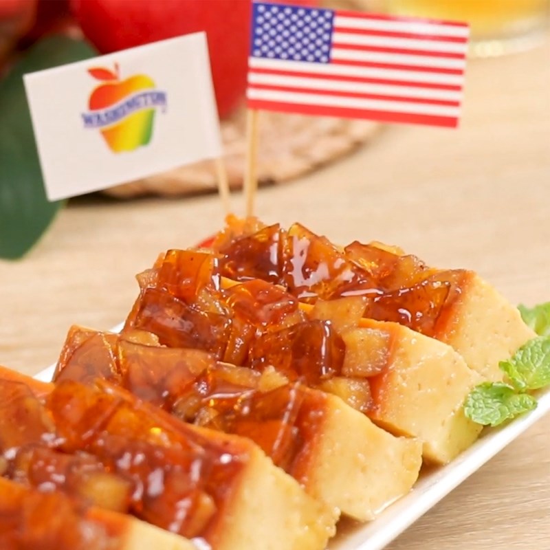 Bước 5 Thành phẩm Bánh flan táo