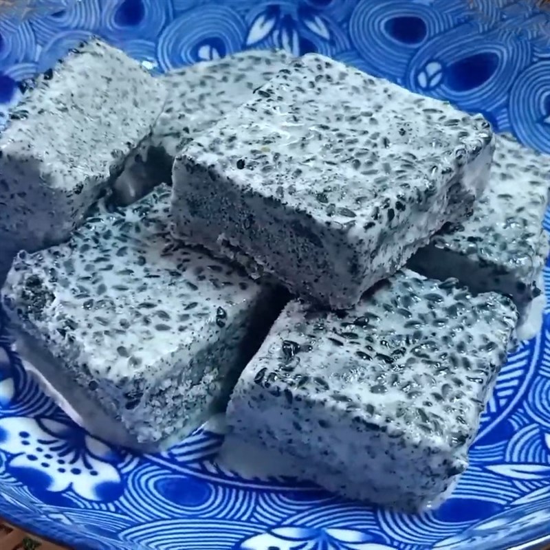 Bước 4 Thành phẩm Kem mè đen