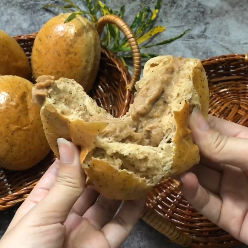Bước 8 Thành phẩm Bánh mì trà sữa