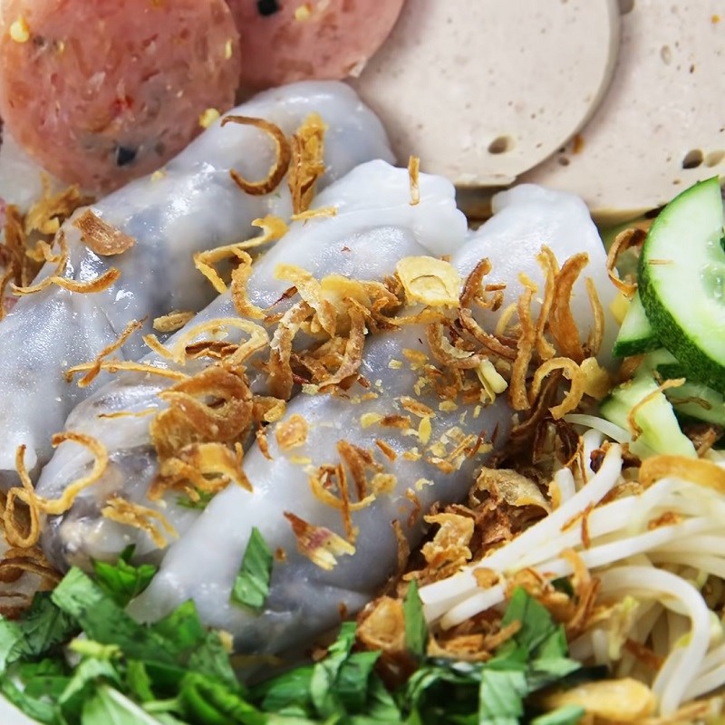Bước 6 Thành phẩm Bánh cuốn làm bằng bột gạo và bột năng