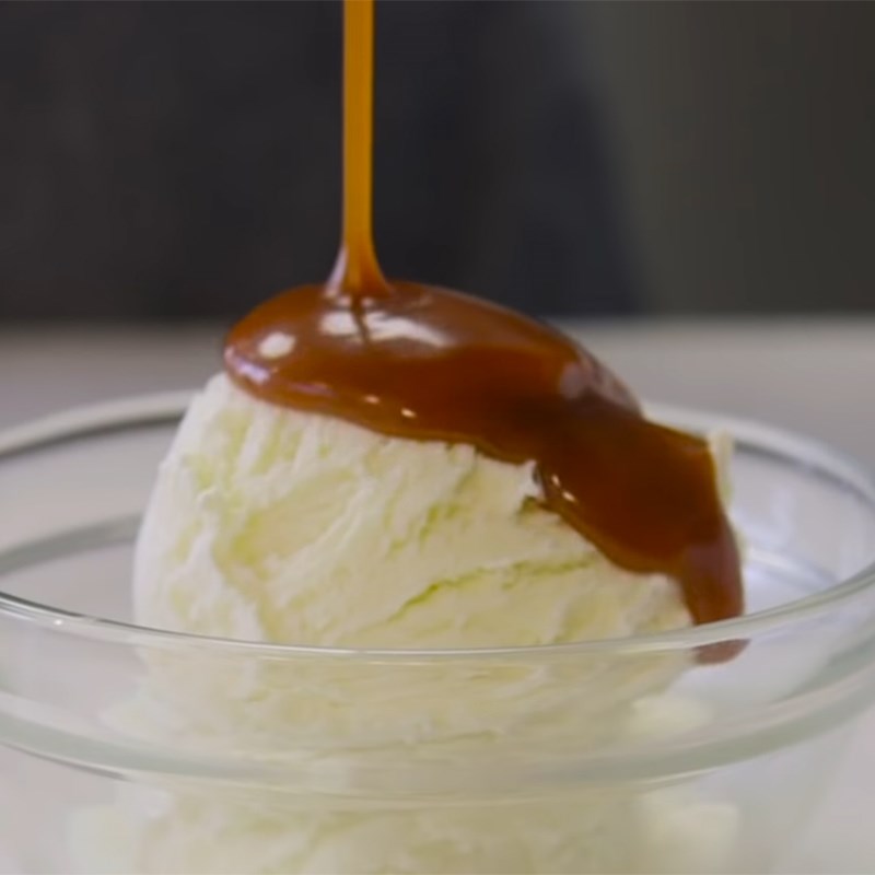 Bước 3 Thành phẩm Sốt caramel mặn