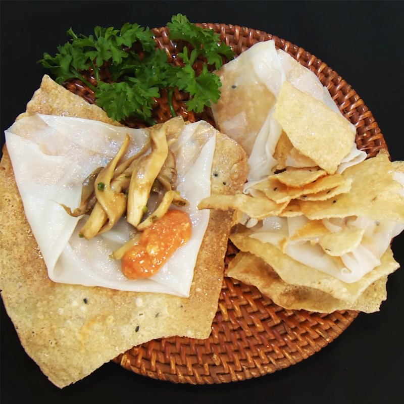 Bước 5 Thành phẩm Bánh đập chay Quảng Nam