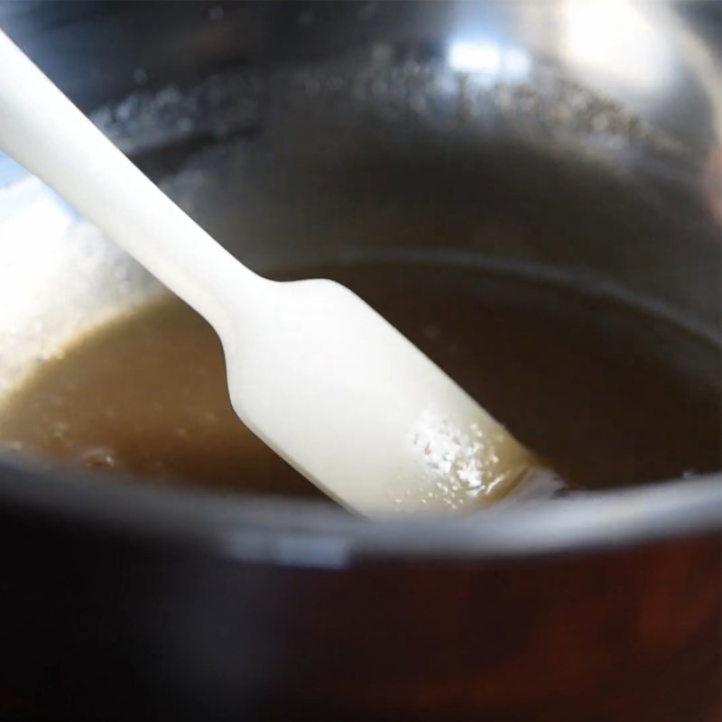 Bước 1 Trộn bột bánh Bánh quy bột đậu nành không trứng