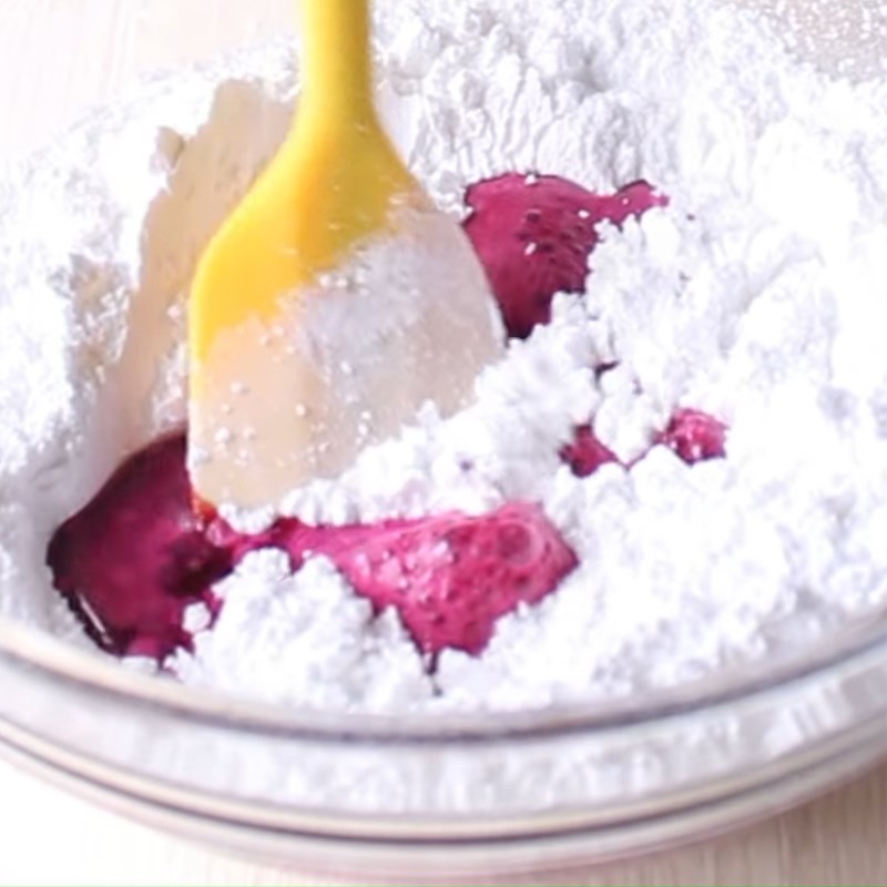 Bước 3 Trộn bột bánh Bánh sùng se tay