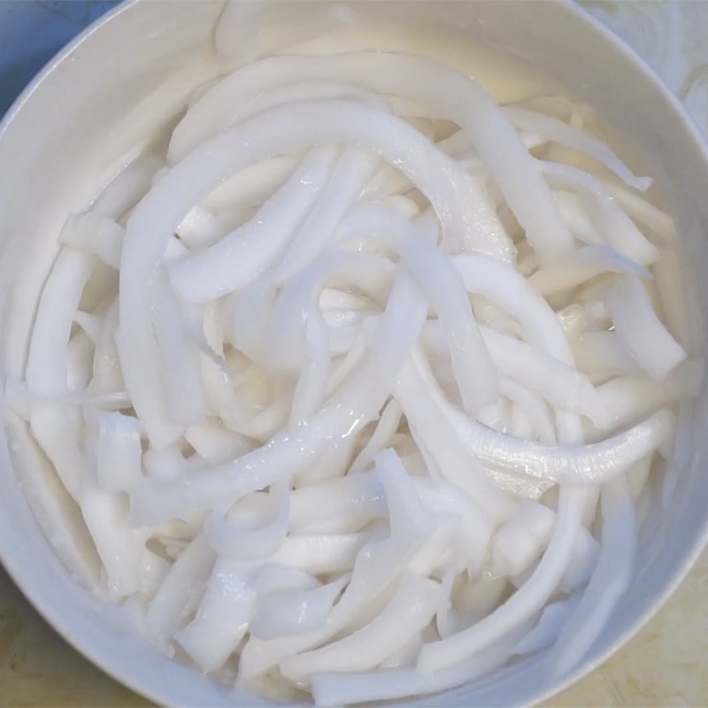 Bước 2 Ướp dừa Mứt dừa hương bưởi
