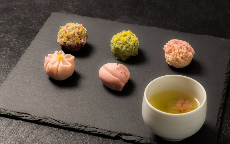 Nguồn gốc của b&aacute;nh wagashi