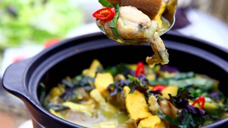 Ếch om chuối đậu