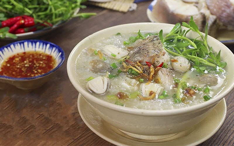 Cháo cá lóc rau đắng – món ăn miền Tây dân dã