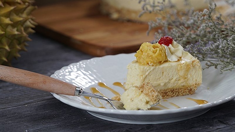 cheesecake sầu riêng