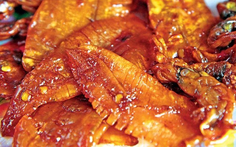 Mực ngào Bình Định