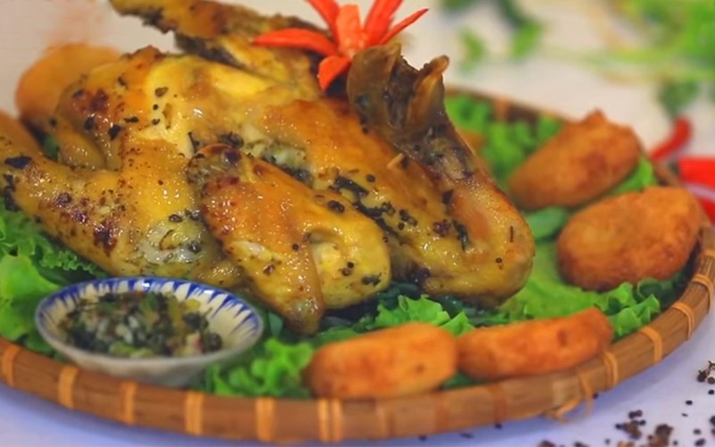 Gà nướng mắc khén