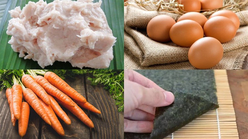 Nguyên liệu món ăn chả phượng