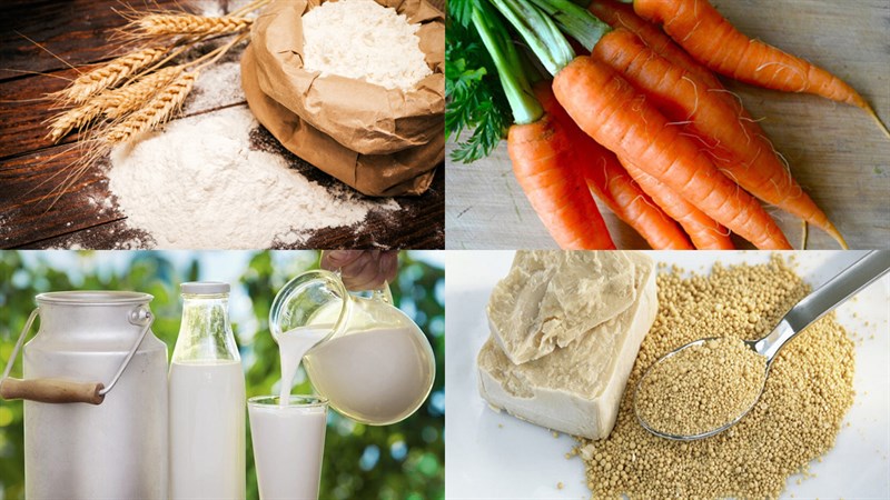 Nguyên liệu món ăn bánh mì tổ quốc - bánh mì yêu nước